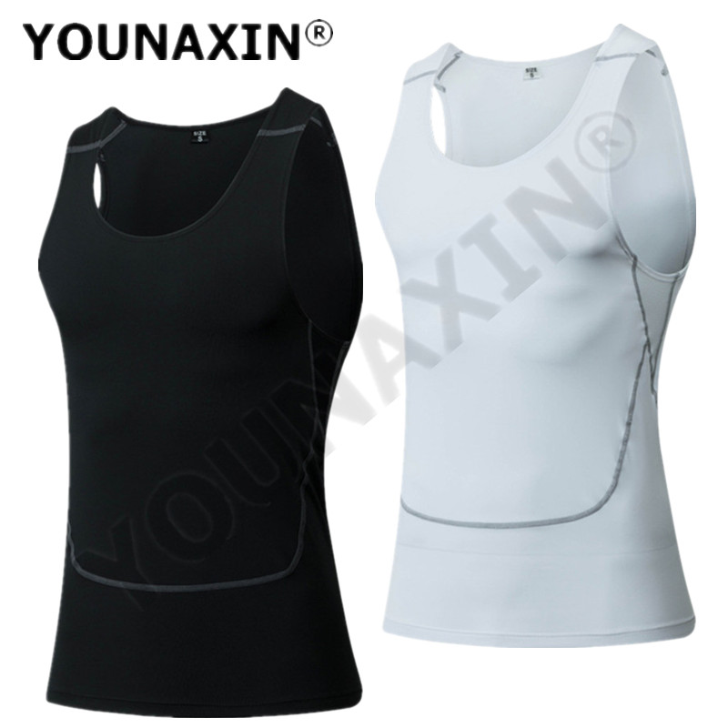 Men Black Sport Skinny Vest Ti - Base Layer Top 리뷰 및 가격