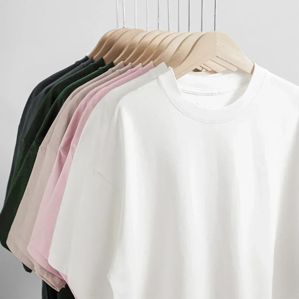 Black 450g Heavyweight Cotton  - Undershirt Crew Neck 리뷰 및 가격