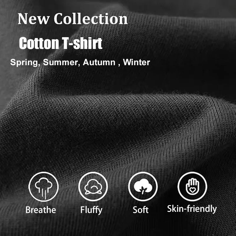 Black 450g Heavyweight Cotton  - Undershirt Crew Neck 리뷰 및 가격