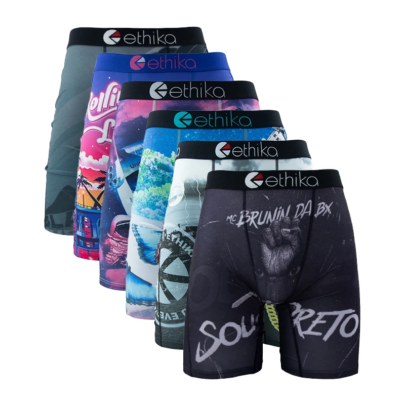 ETHIKA 6Pcs Men Underwear Boxe - Boxer Shorts Modal 리뷰 및 가격