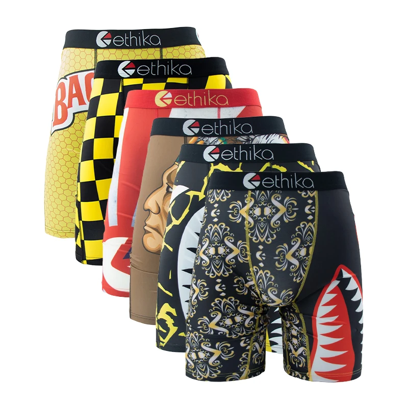 ETHIKA 6Pcs Men Underwear Boxe - Boxer Shorts Modal 리뷰 및 가격