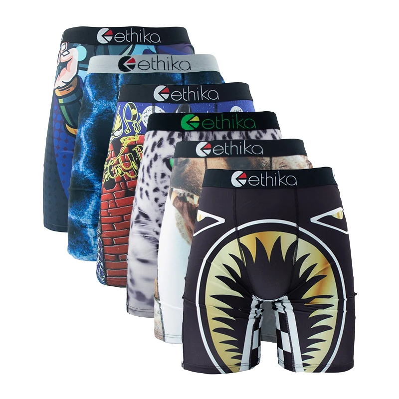 ETHIKA 6Pcs Men Underwear Boxe - Boxer Shorts Modal 리뷰 및 가격