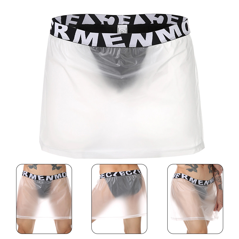 Men Sexy Transparent Swimwear  - Boxer Shorts Modal 리뷰 및 가격