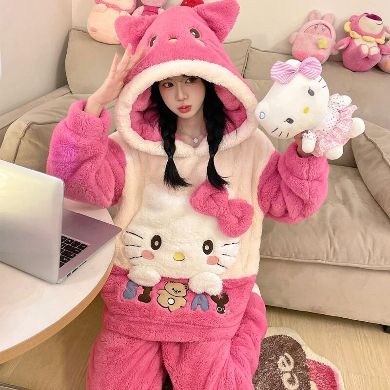 Sanrios Cinnamoroll Coral Velv - Thermal Long John 리뷰 및 가격