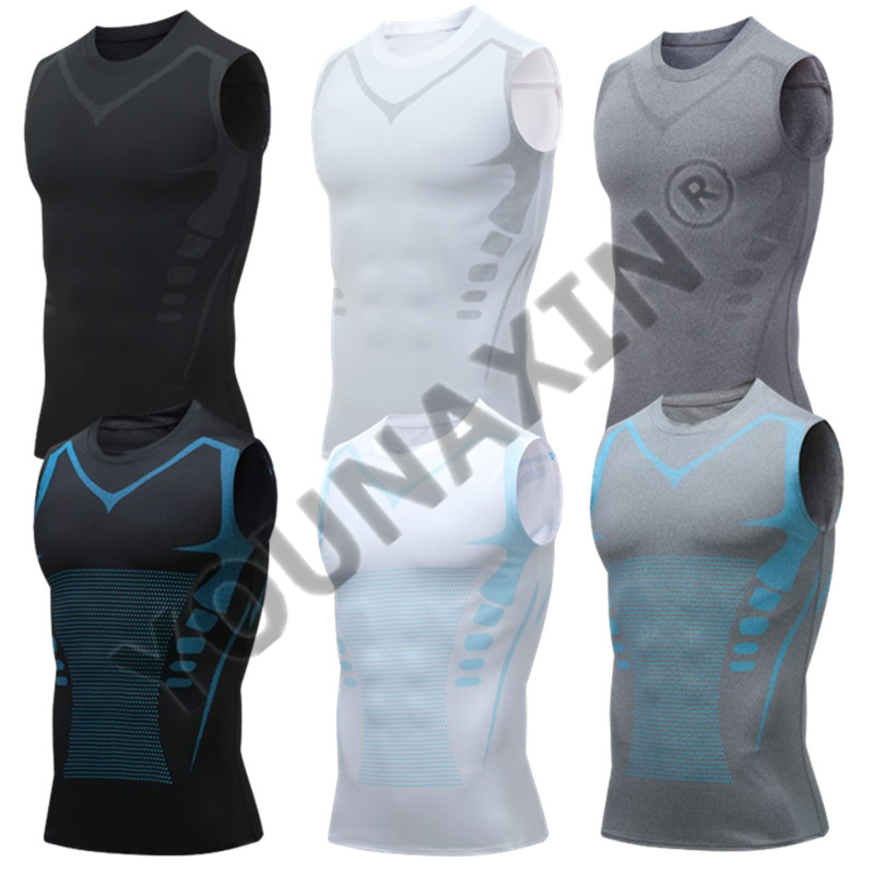 3 Pieces Men's Sleeveless T-Sh - Base Layer Top 리뷰 및 가격