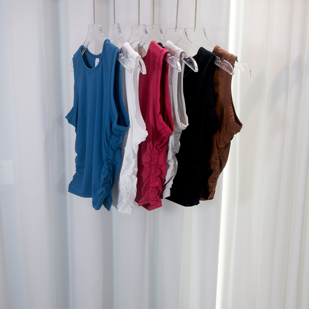 Summer Yoga Wear Ribbed Tank T - Tank Top Ribbed 리뷰 및 가격